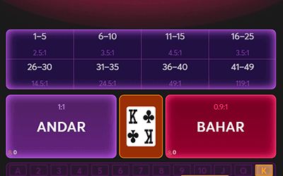 Main bet and side bets Main bet and side bets